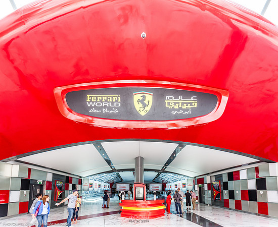 Ferrari World, Abu Dhabi, UAE